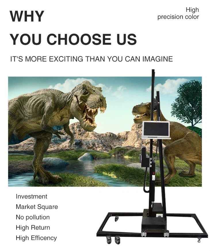 Vertical 3d Cmykw Uv Wall Printer Machine Price
