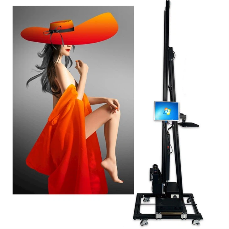 Vertical 3d Cmykw Uv Wall Printer Machine Price