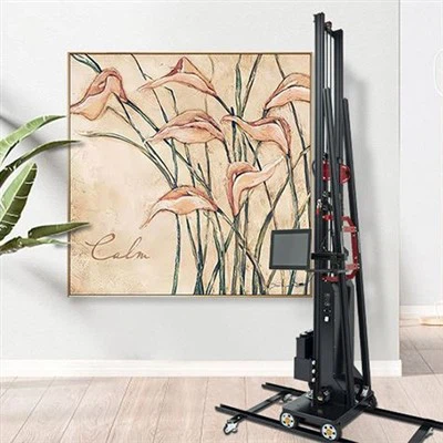 Fabricante de impresoras de arte de pared vertical TPP1000 para imprimir imágenes en la pared